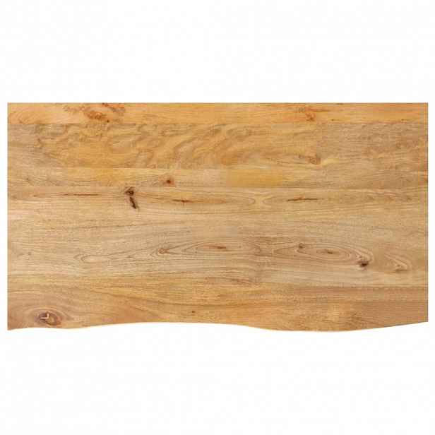 vidaXL Stolní deska živá hrana 100 x 60 x 3,8 cm masivní mangovník