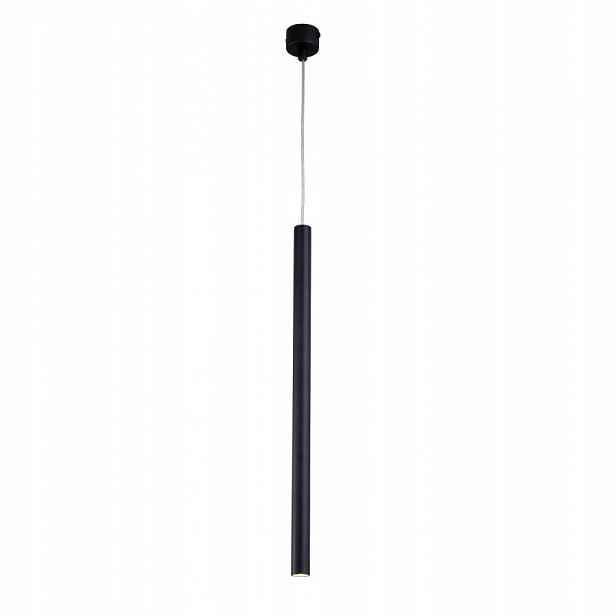 Závěsná lampa Jednotlivá Lungo 1 150 cm Černá Bodová Tuba Slim 1xG9