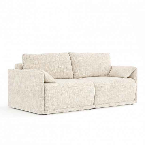 Maison de Reve ROZKLÁDACÍ POHOVKA Nappa, textil, krémový