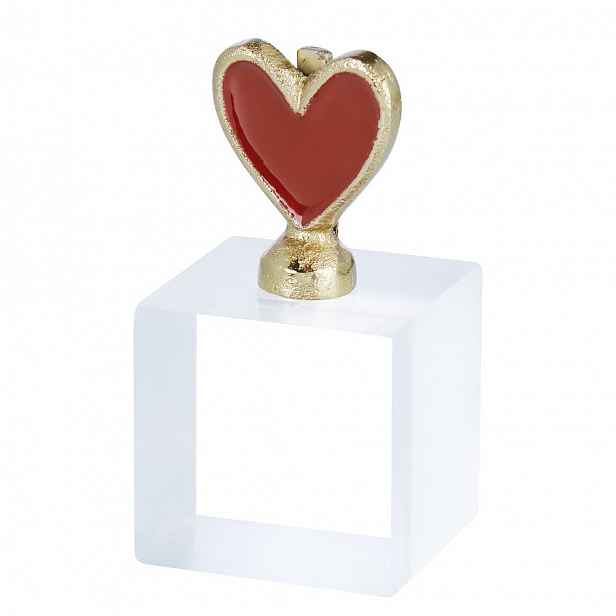 Butlers LOVE CLIP Držák na jmenovky srdce