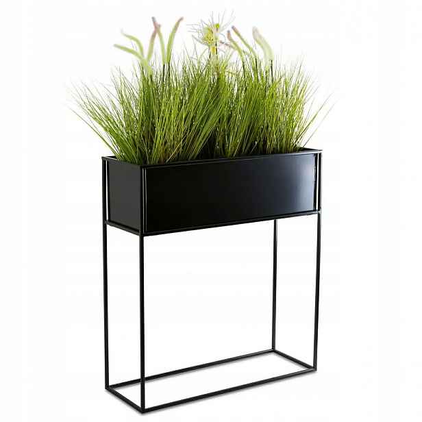 Držák Na Květináč moderní, 70 cm, loft černý