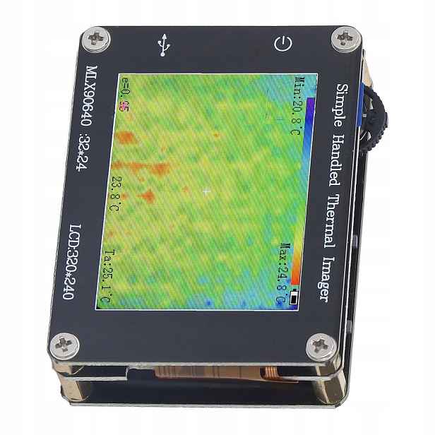 Termokamera Infračervená 240X320 LCD -40 +300°C