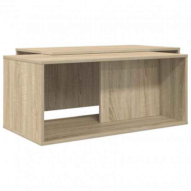 vidaXL Sada konferenčních stolků 2 ks Sonoma dub 90 x 48 x 40 cm