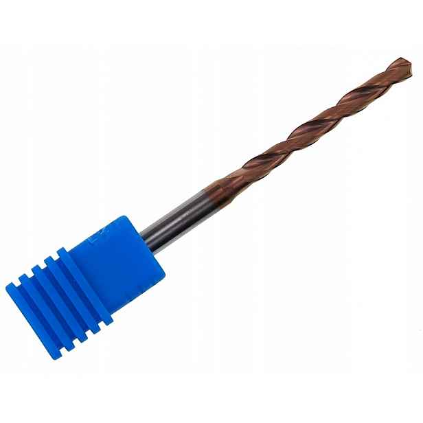 Vrták s povrchovou úpravou Vhm 3,3 x 28 x 66 mm 5D 55HRC TiSiN