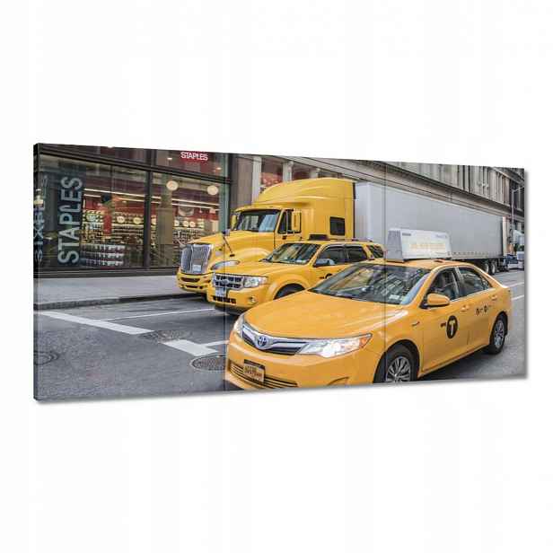 Obrazy 180x90 Žluté vozy New York