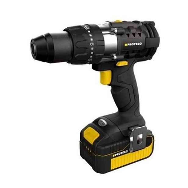 Proteco aku vrtačka 20V/1*2Ah, 50Nm, 0-450/1700 ot./min 51.10-AV-20-01