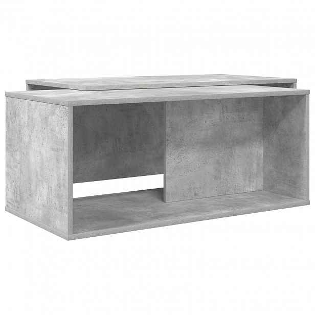 vidaXL Sada konferenčních stolků 2 ks Betonově šedá 90 x 48 x 40 cm