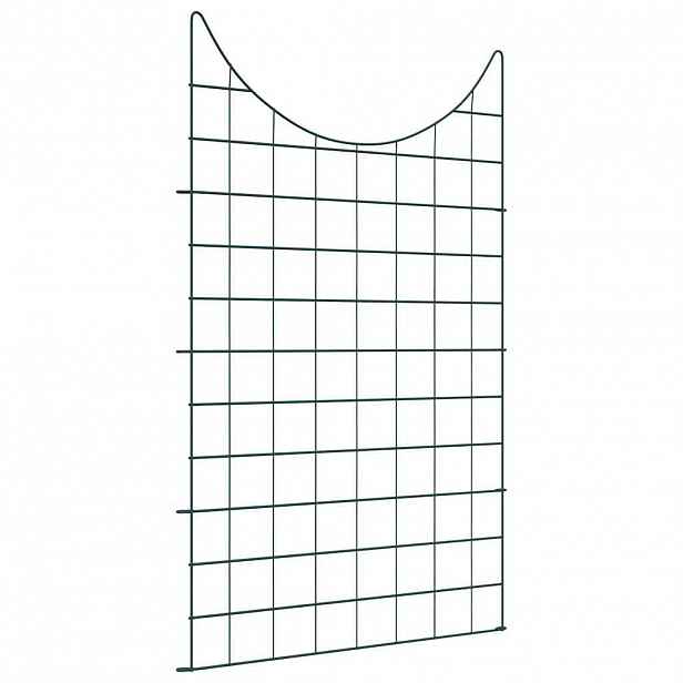 vidaXL Sada plotu na rybník 8 ks 50 x 80 cm Ocel Zelená