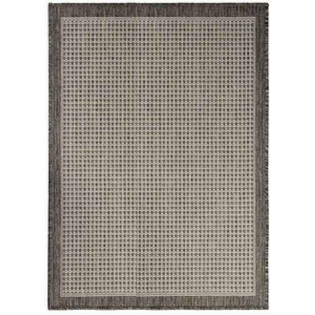Kusový koberec SISALO/DAWN 2822/W71I – na ven i na doma, 240x340, šedá, chodba / předsíň, Oriental Weavers