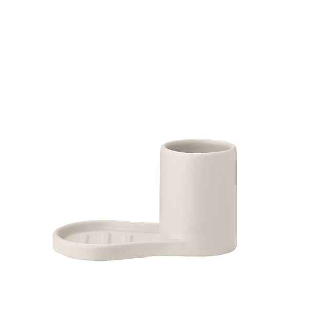 Organizér ke dřezu 10x17,5 cm Blomus PIRO -  krémový