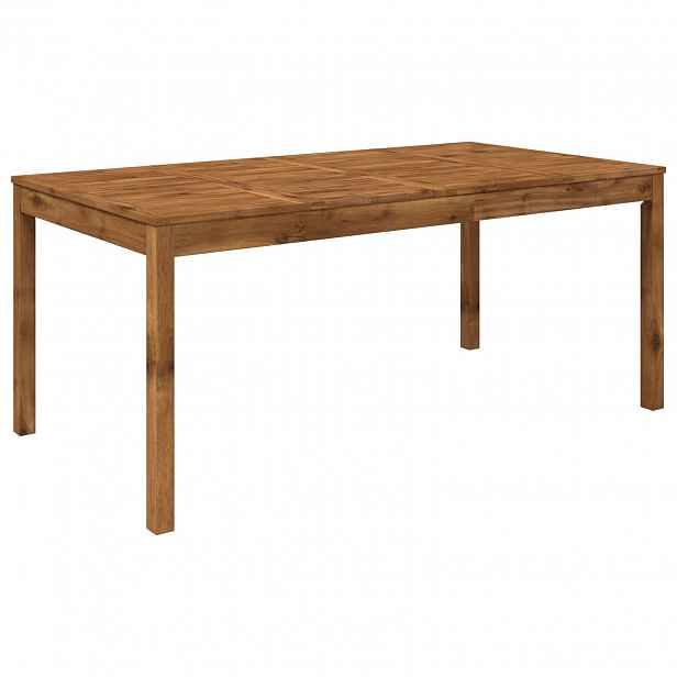 vidaXL Zahradní jídelní stůl Přírodní 180 x 88,5 x 75 cm