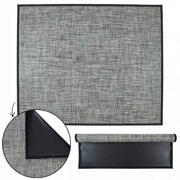 Ochranná Podložka Pod Barbecue černá Podložka Pod Gril 100x120 cm podložka