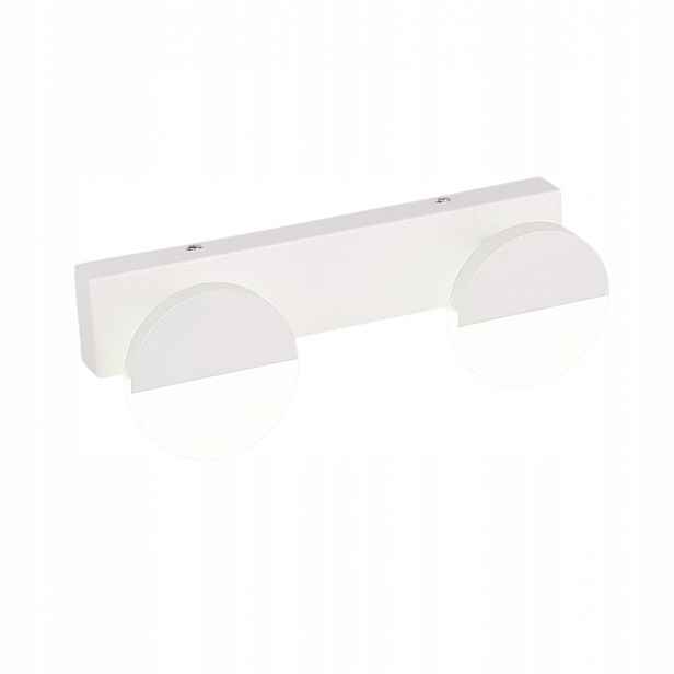 Bílé kulaté nástěnné svítidlo Led 2X3W Sing Candellux