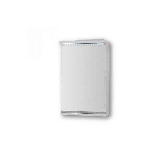 Olsen Spa Nice Led 40 x 64 x 15 cm - vrchní zrcadlová skříňka; galerka s led osvětlením