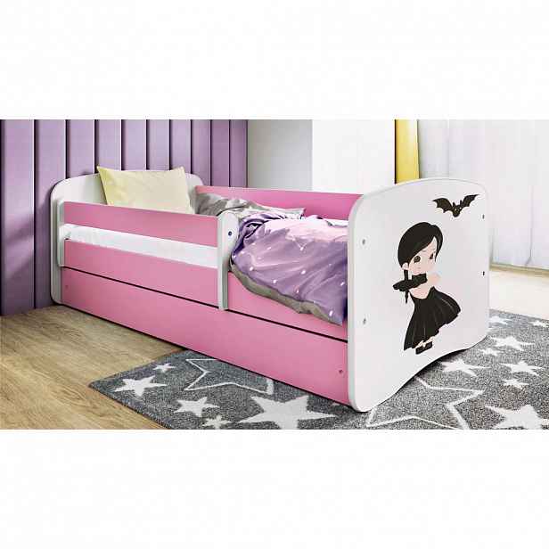 MID.YOU POSTEL PRO DĚTI A MLÁDEŽ 80/160 cm, bílá, pink