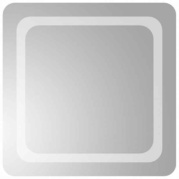 vidaXL Koupelnové zrcadlo s LED osvětlením 50x50 cm