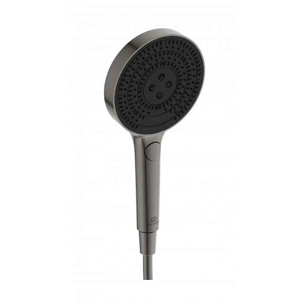 Ideal Standard Idealrain Solos - Sprchová hlavice, 3 proudy, EcoFlow, Magnetic Grey A7896A5