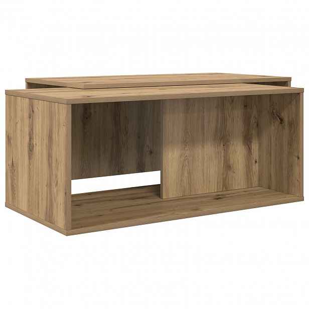 vidaXL Sada konferenčních stolků 2 ks Artisanový dub 90 x 48 x 40 cm