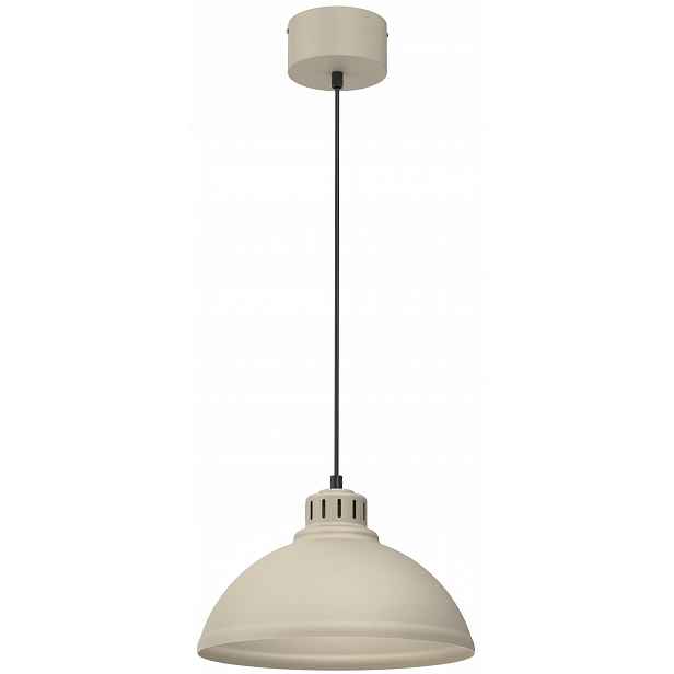 Závěsná lampa Sven Béžová Kovová Stínidlo je ideální pro dekorativní obývací pokoje