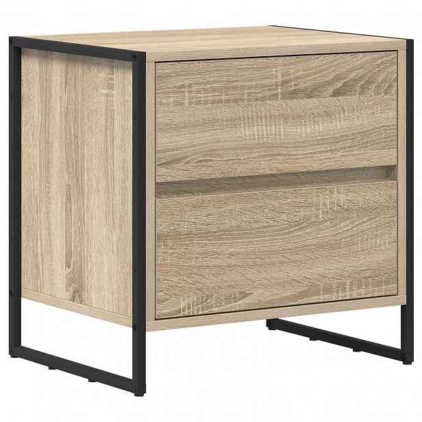 vidaXL Noční stolek Dub sonoma 50 x 39.5 x 50 cm Kompozitní dřevo