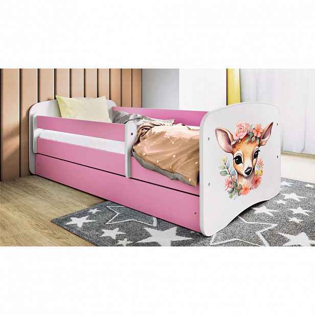 MID.YOU POSTEL PRO DĚTI A MLÁDEŽ 80/160 cm, bílá, pink