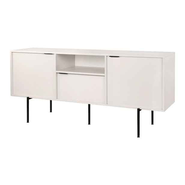 Šedobéžový TV stolek 180x79x50 cm Bau – noo.ma