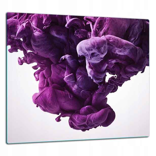 Skleněná Ochranná Deska Panel Lepidlo 65x60 Fialová