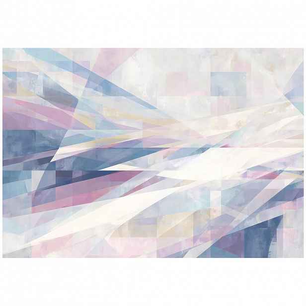 Wallarena ABSTRAKTNÍ moderní fialová fototapeta 200x140 cm