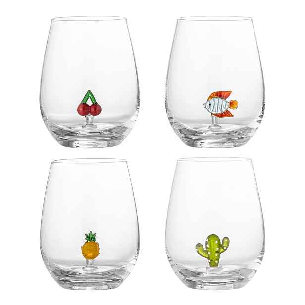 Sklenice v sadě 4 ks 560 ml Misa – Bloomingville