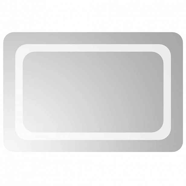 vidaXL Koupelnové zrcadlo s LED osvětlením 60x40 cm