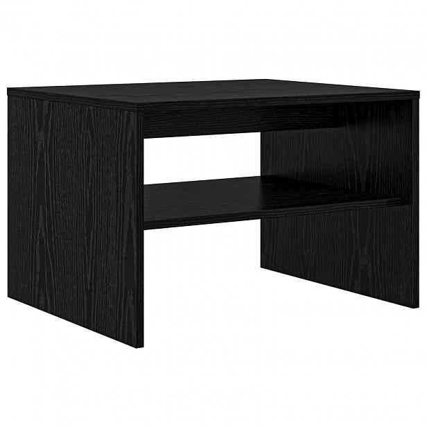 vidaXL Konferenční stolek Černý dub 60 x 50 x 40 cm Kompozitní dřevo