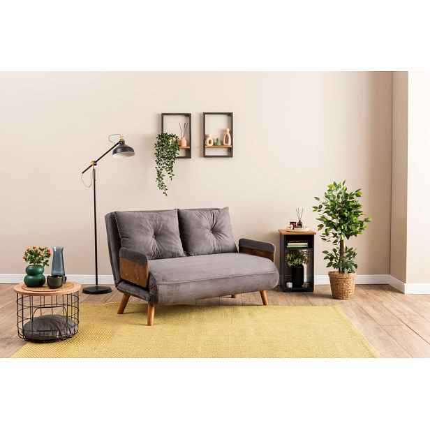 Dvoumístná rozkládací pohovka Cosmo 2-Seater - Grey