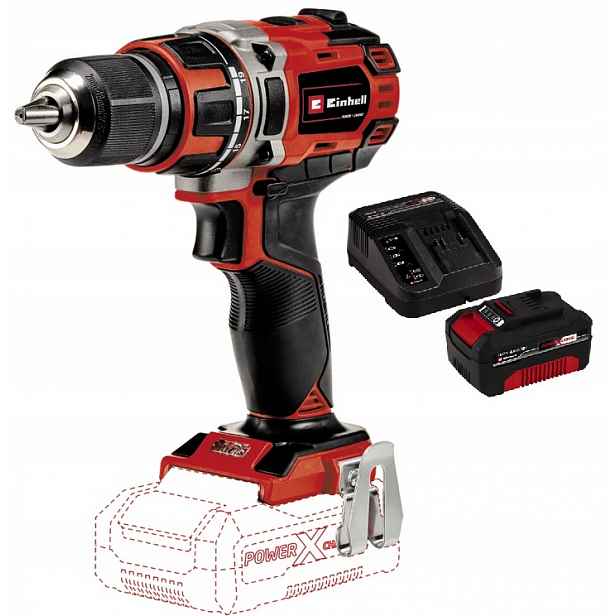 Einhell Aku Vrtačka Te-cd 18/50 LI Bl Set 4,0AH