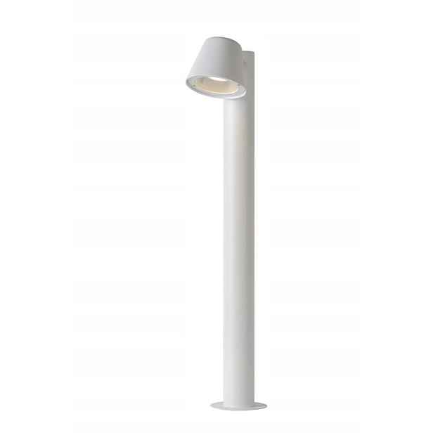 Lucide Zahradní Led lampa Dingo IP44 GU10 4.5W 3000K Bílá Stojící