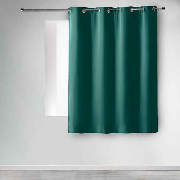 Tmavě zelený zatemňovací závěs 135x180 cm Occult – douceur d'intérieur
