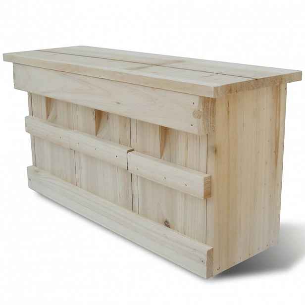 vidaXL Budka pro vrabce 44 x 15,5 x 21,5 cm