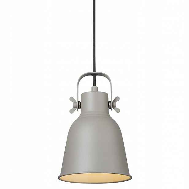 Závěsná lampa Nordlux Adrian E27 1x25W šedá kovová