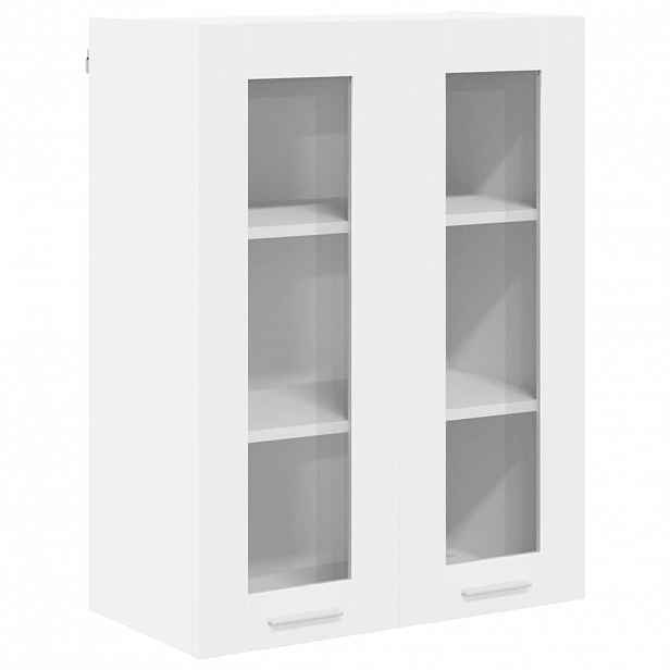 vidaXL Závěsná skříňka Bílá 60 x 31 x 80 cm Kompozitní dřevo