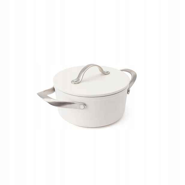 Elmich Nepřilnavý keramický hrnec Zen Ø 18 cm (2 l) krémově bílá
