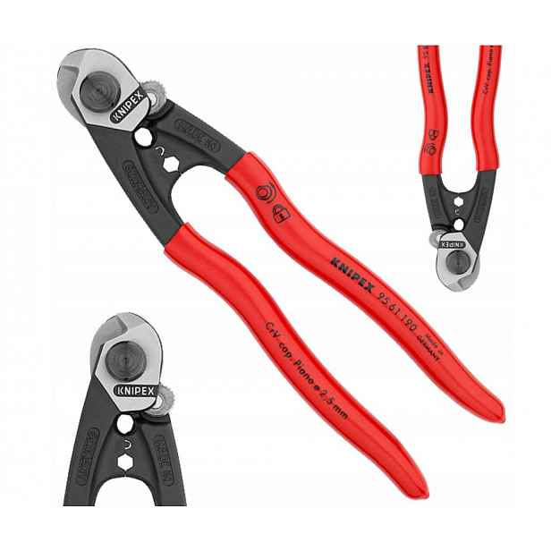 Nůžky na stříhání ocelových lan Knipex 9561190