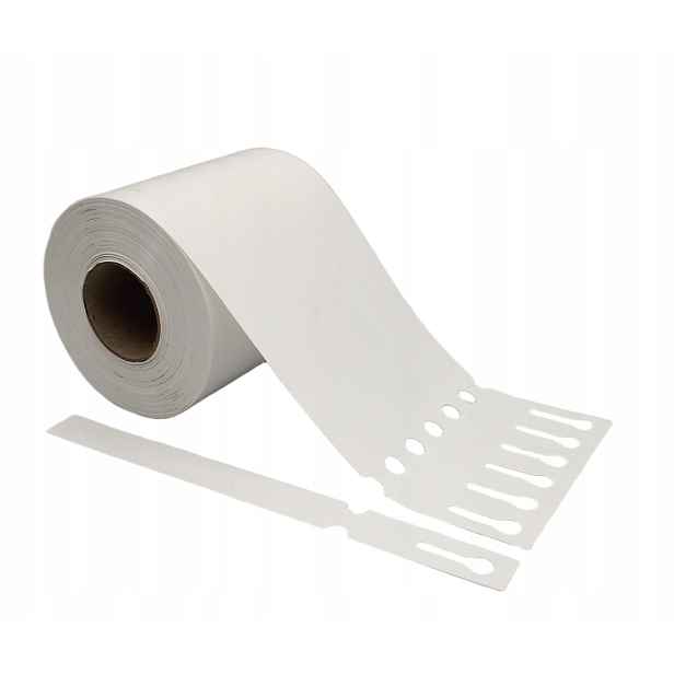 Smyčkové zahradnické a sadové etikety Bílé 200 mm x 17 mm (17 x 200) 3000 ks