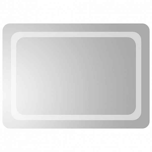 vidaXL Koupelnové zrcadlo s LED osvětlením 70x50 cm