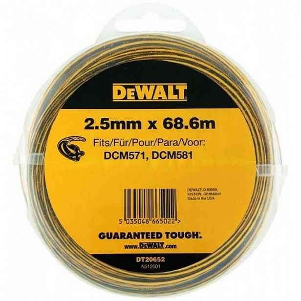 DeWALT - Náhradní struna 2,5 mm, délka 68,6 m DT20652