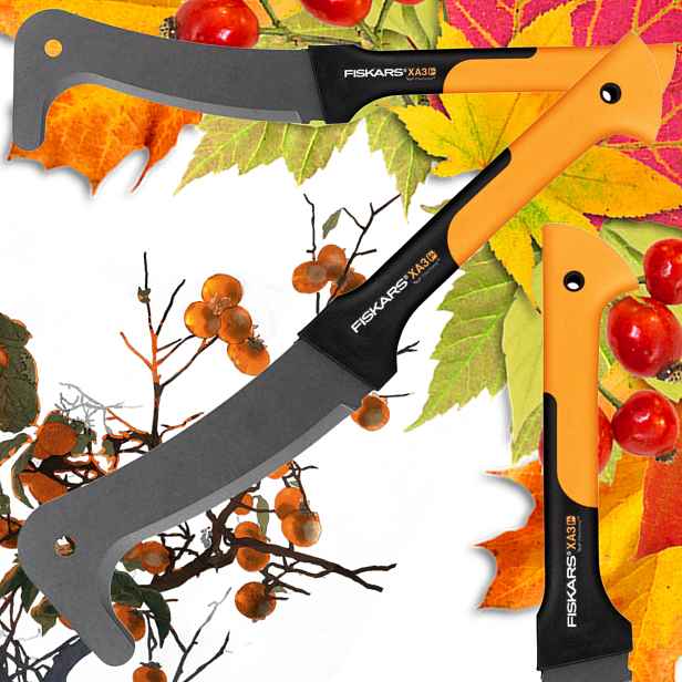 Fiskars Zahradní Krčmář Ostrá Mačeta Pro Křoviny A Větve Keřů 50,5 CM