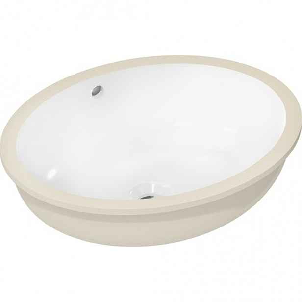 Hansgrohe Xuniva D zápustné umyvadlo 45x35 cm bez otvoru pro baterii, s přepadem 61048450