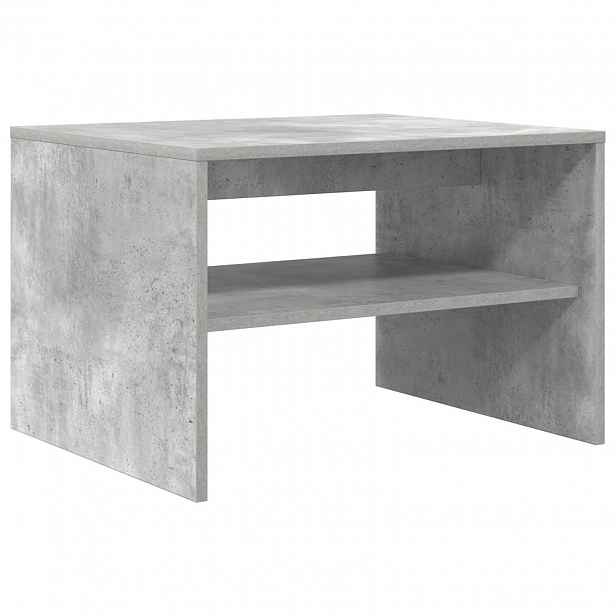 vidaXL Konferenční stolek Betonově šedá 60 x 50 x 40 cm
