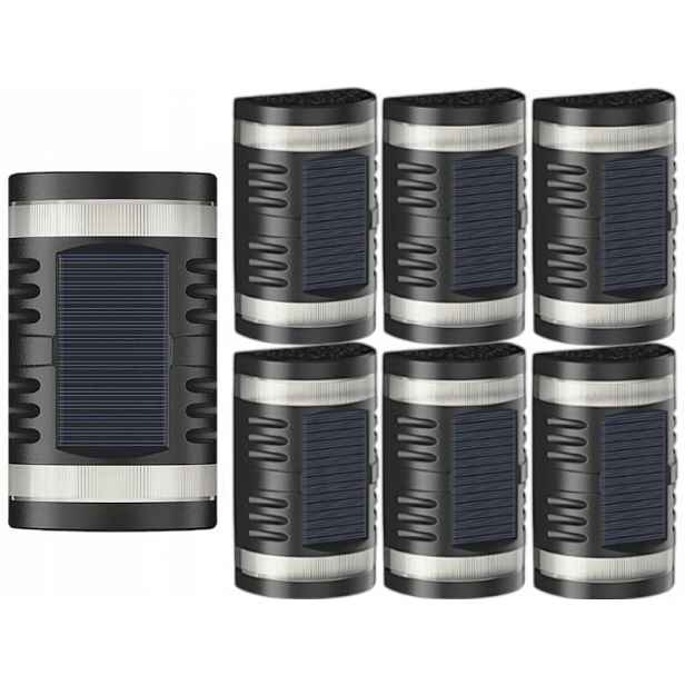 7 X Solární Led Solární Nástěnná Lampa, Voděodolná, Zahradní Terasová Lampa