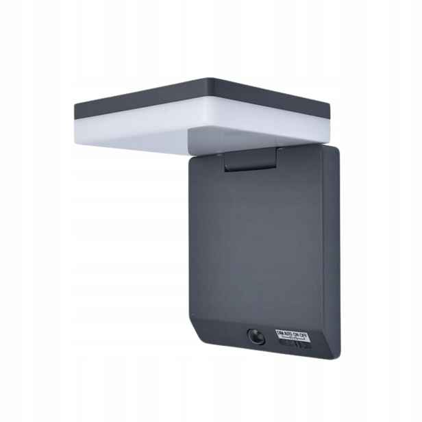 Fasádní nástěnné svítidlo Moze IP44 Led 8W 4000K Černé Lutec