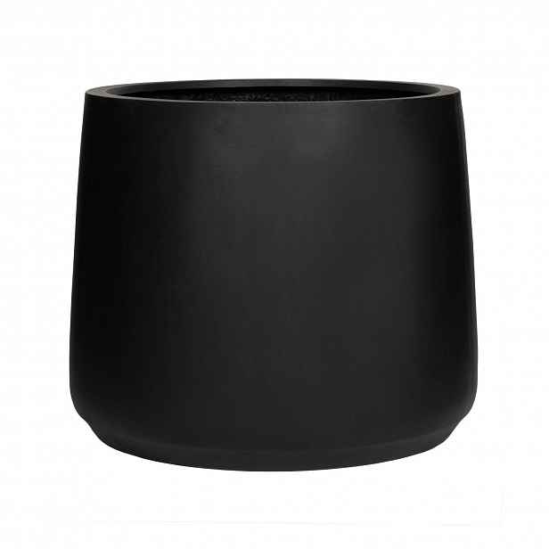 Květináč Jumbo Patt, barva černá, více velikostí - PotteryPots Velikost: M - v. 97 cm, ⌀ 119 cm