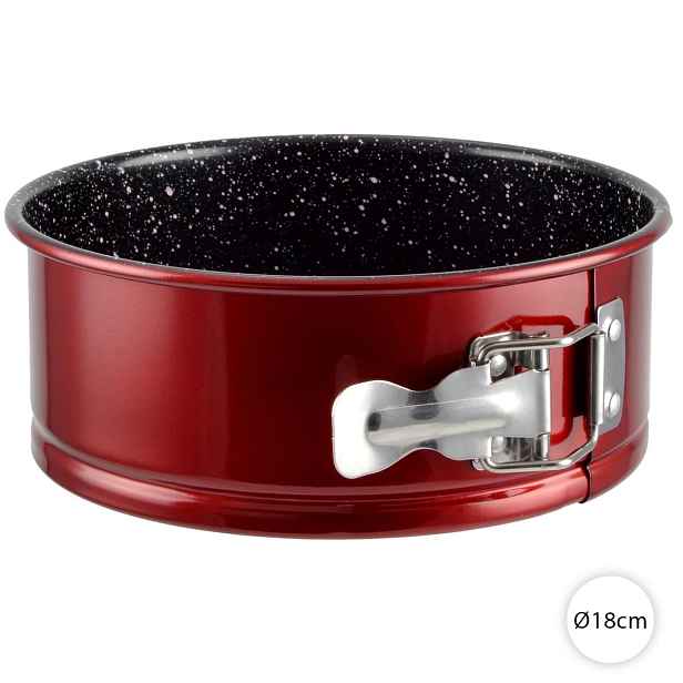 Rozkládací forma na dort 18 cm Metal Red – Perfect Home 19119